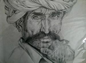 Mrs. Prasuna- Pencil Sketch