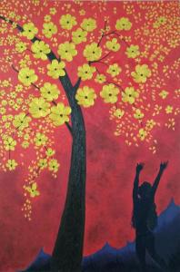 Mrs.Rumki Bose Tagore- Acrylic & Oil on canvas