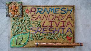 Mrs.Sandhya-Name Plate