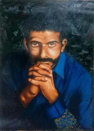 Srinidhi- Oil painting