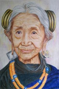 Mrs.Cheryl Monis-Color pencils on paper