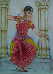 Mrs.Sapna Shrivastava- Color pencils on paper