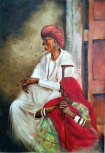 Kathyayini- Oil painting