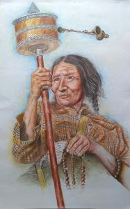 Mrs.Sapna Shrivastava- Color pencils on paper